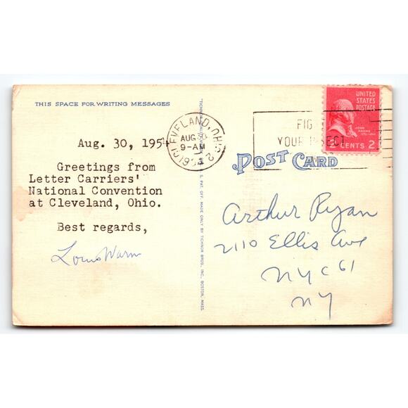 Vintage 1940s Linen Postcard Comic Dentist Tooth Extraction Humor - Picture 2 of 2